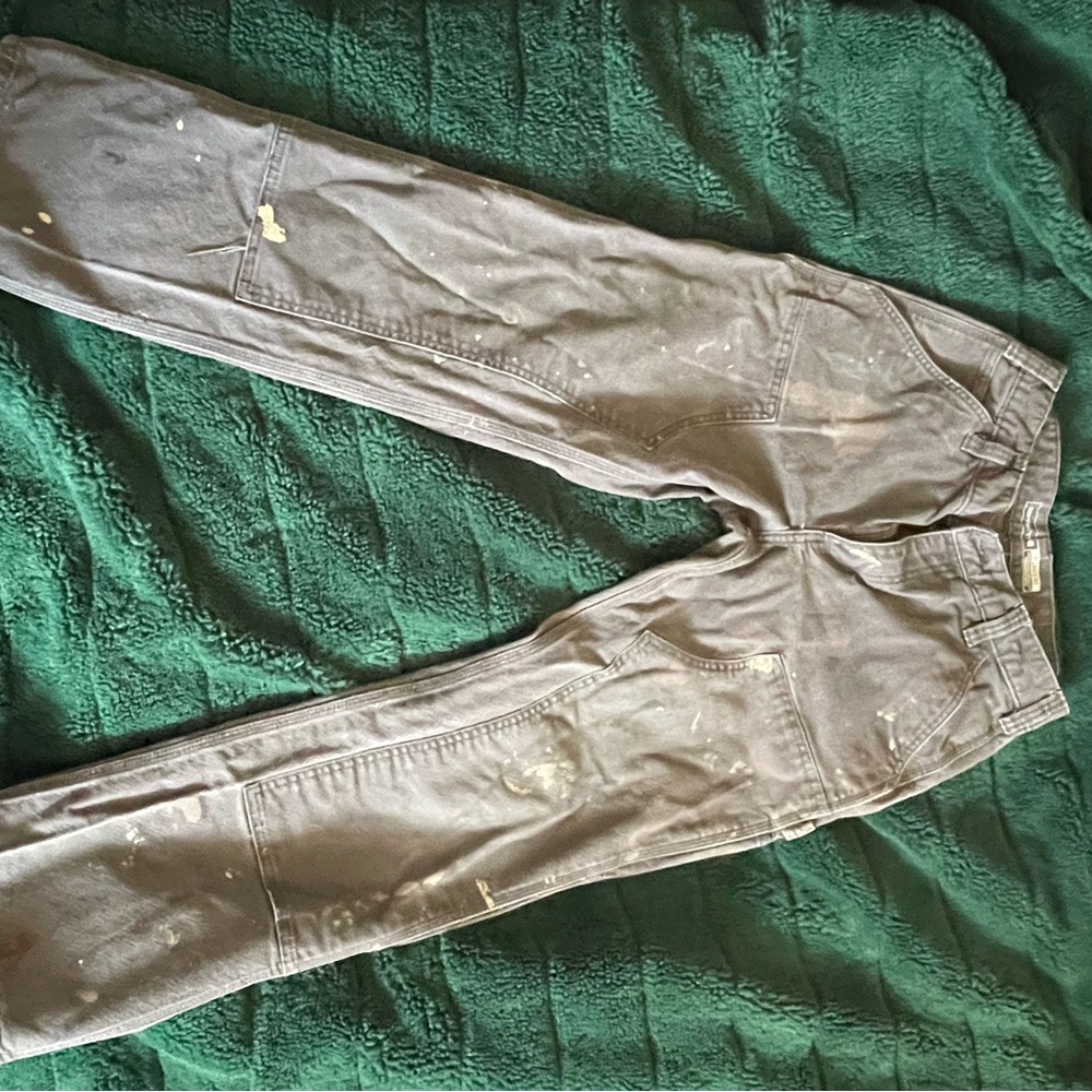 Carhartt Gray Relaxed Fit Pants
